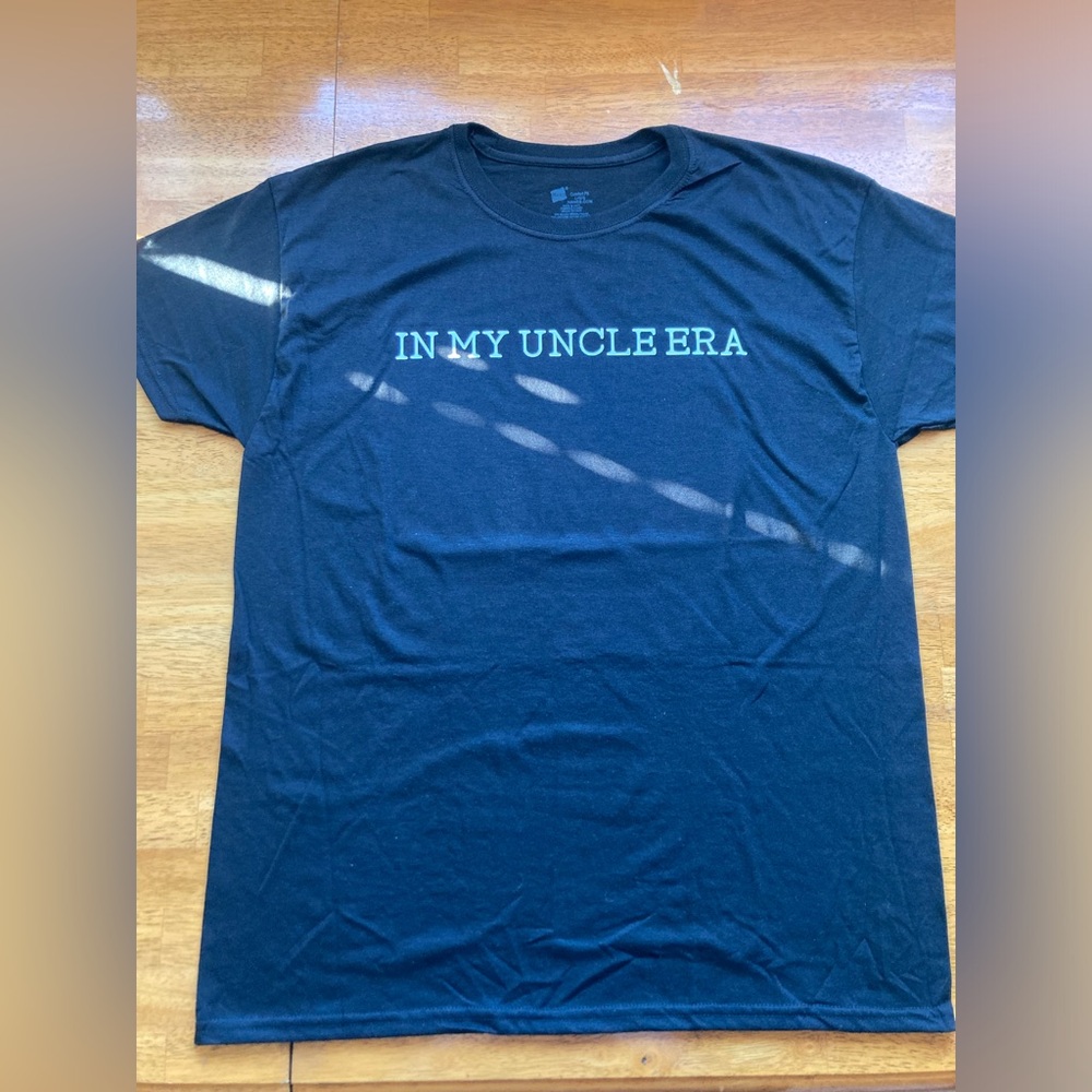 Custom Vinyl IN MY UNCLE ERA t-shirt